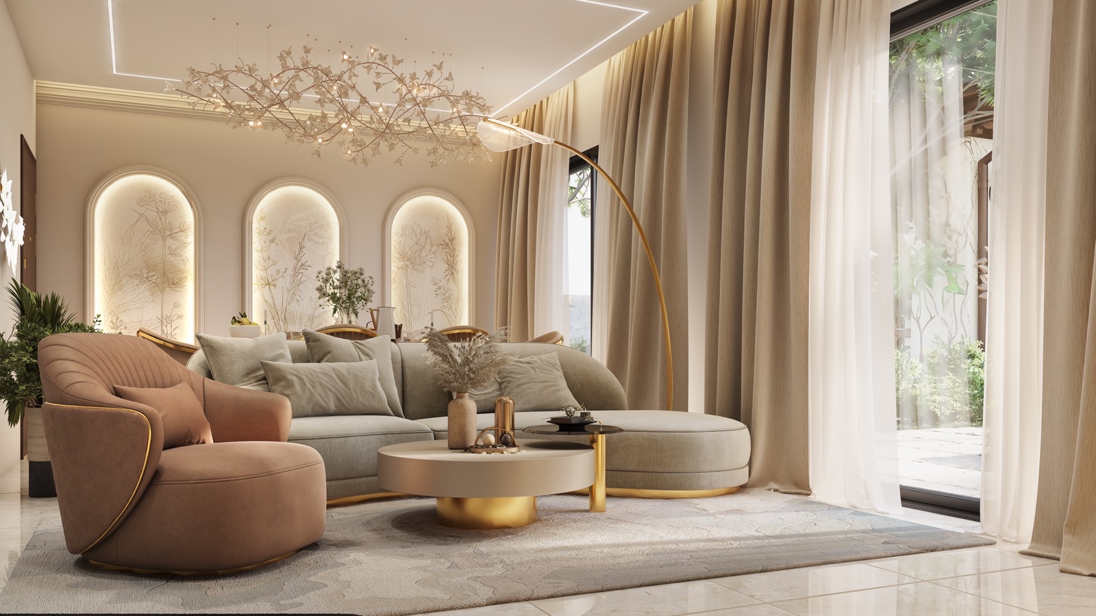3BHK + 2T — artistic impression