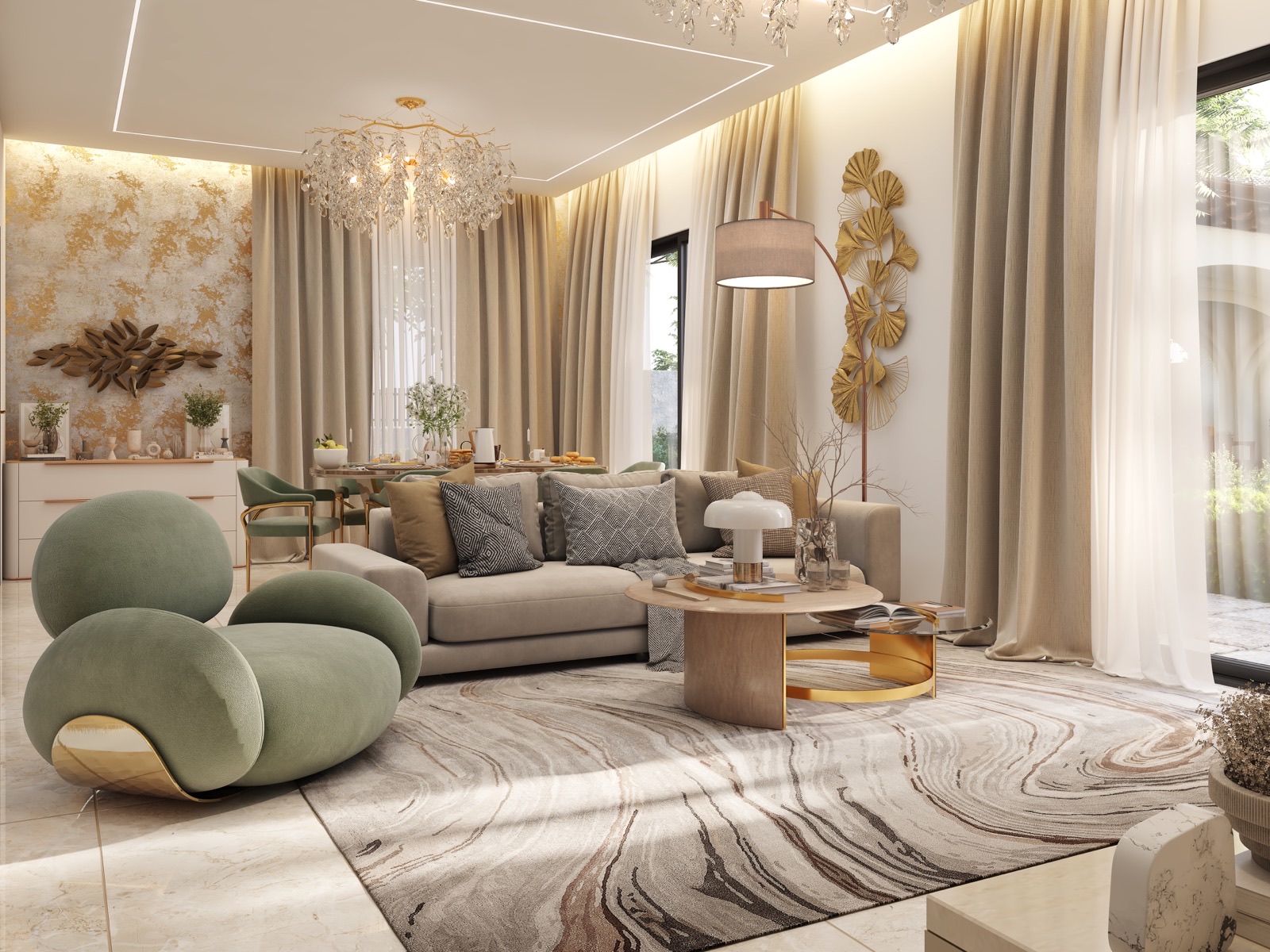 4BHK + 4T — artistic impression